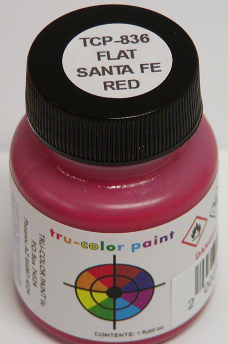 TCP-836 Flat Santa Fe Red